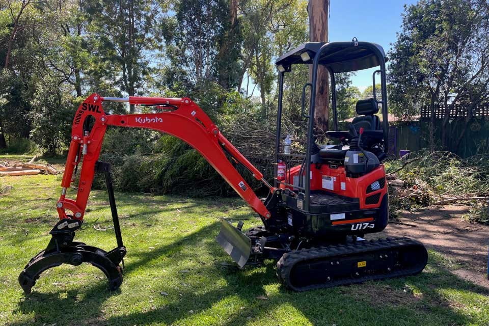 Welcome aboard Empire Machinery Hire. New Kubota U1.7 mini excavator